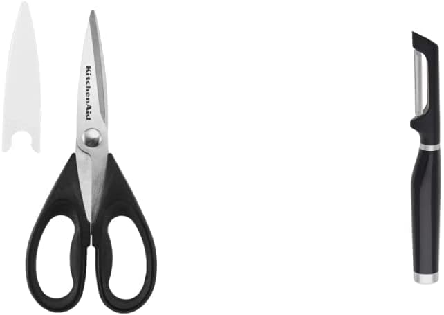 KitchenAid All Purpose Shears with Protective Sheath, One Size, Black & - KE112OHOBA KitchenAid Classic Euro Peeler, One Size Black 2