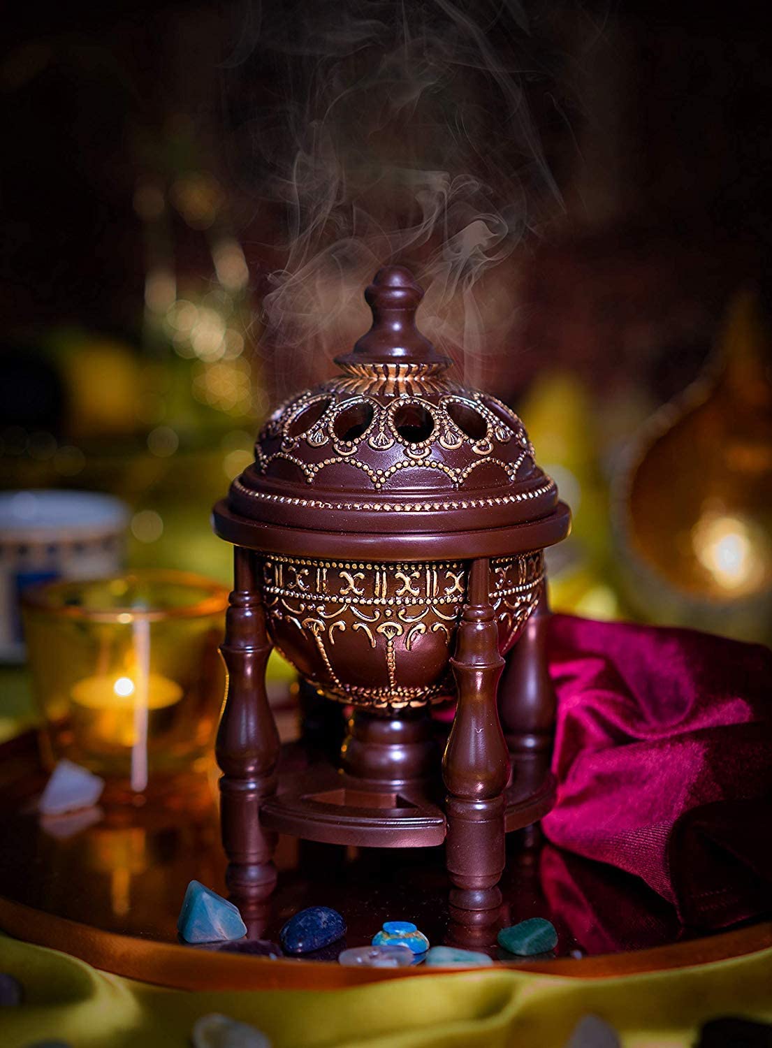 Lavish 4 Pillar Bakhoor Burner