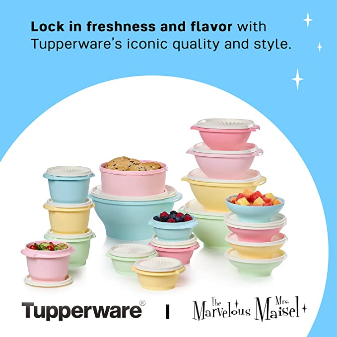 Tupperware Heritage Collection 36 Piece Food Storage Container Set