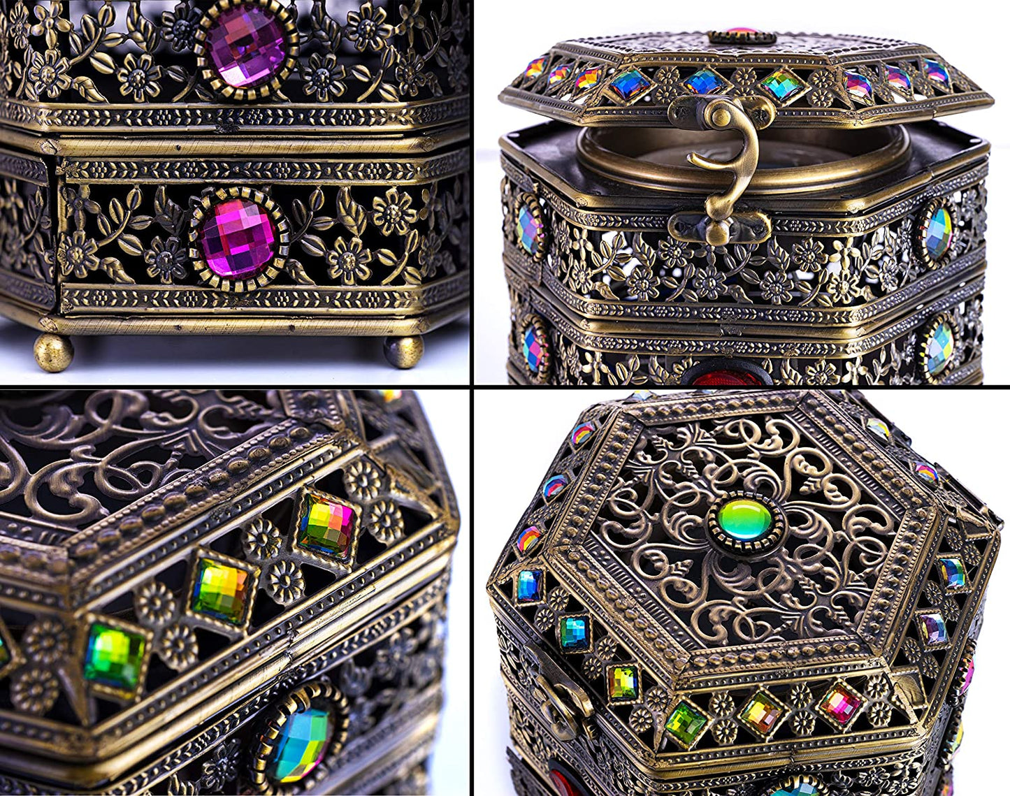 Jewel Box Electric Incense Burner with Regulator